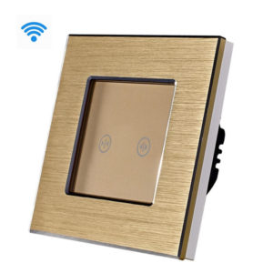 WiFi touch prekidač za roletne i zavjese, alu panel - Wise