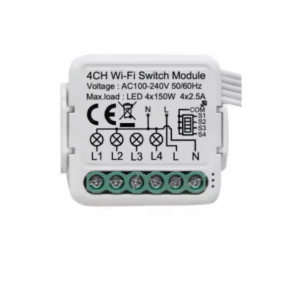 WiFi pametni modul prekidača 4 kanala 10A