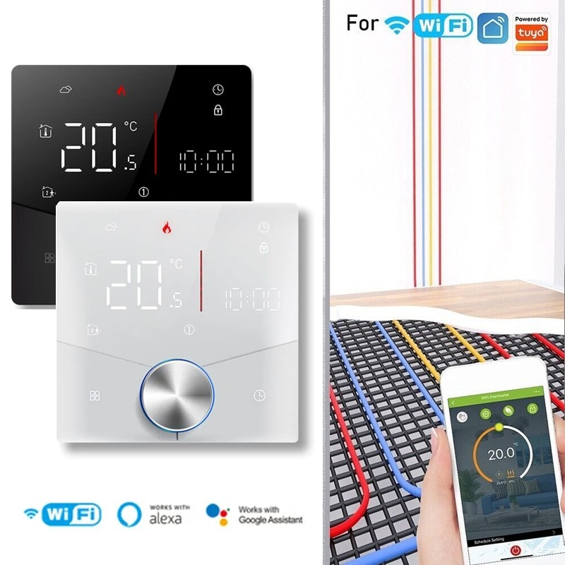 WiFi digitalni programabilni termostat scroll LS-009 5